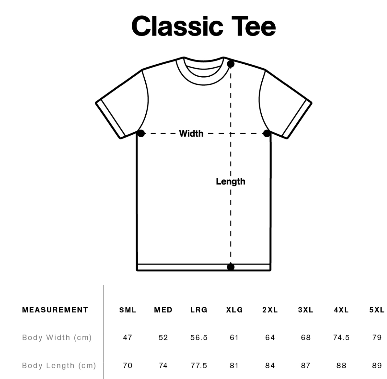 Classic T-Shirt (Men/Unisex)